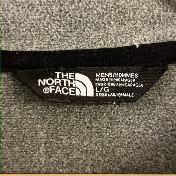 The North Face Cinder Tenacious 300 Fleece Jacket Gray Men L - Picture 3 of 7